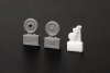 Eduard 672405 Bf 109G-6 wheels Tamiya 1/72
